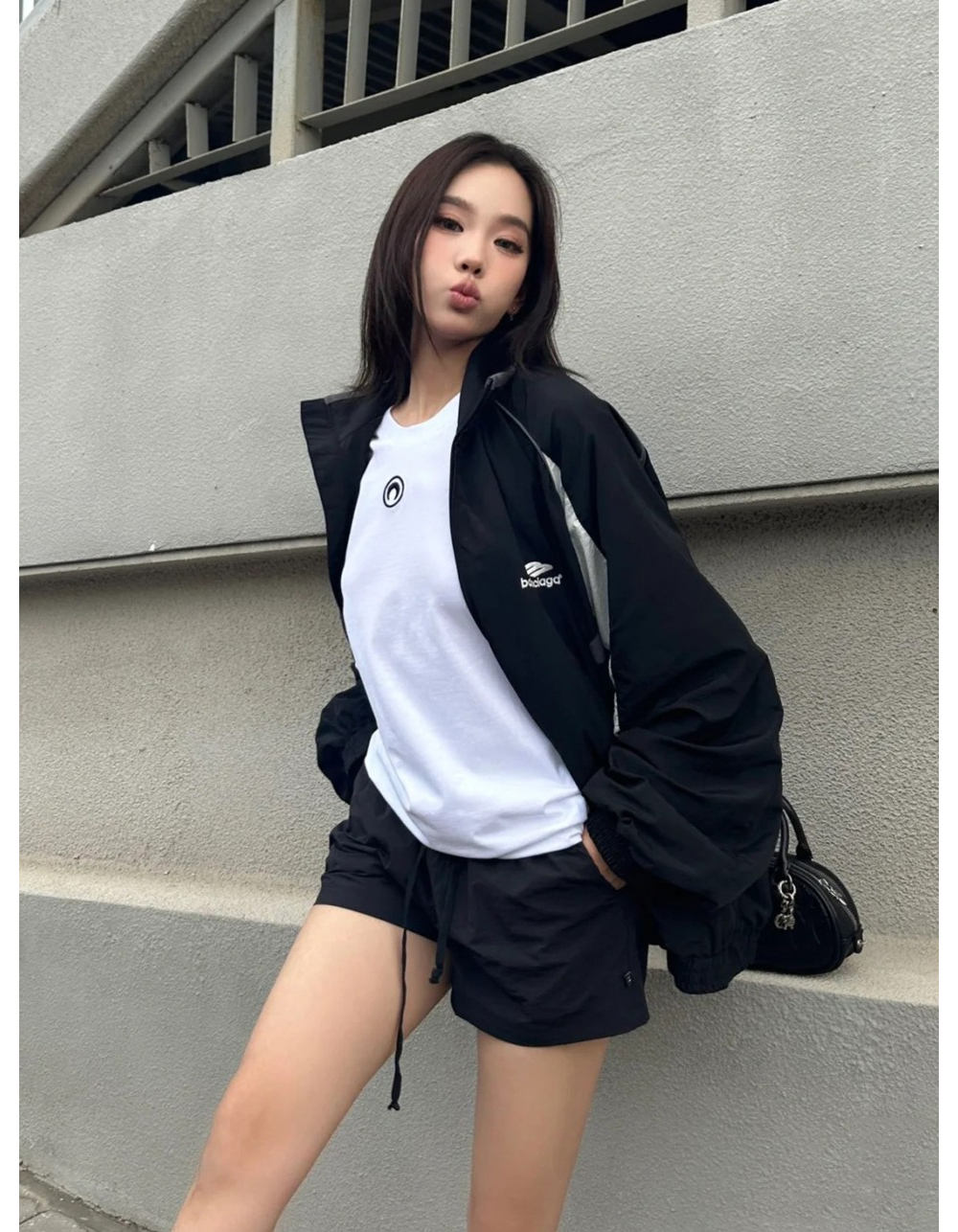 재킷 모델 착용 이미지-S83L6