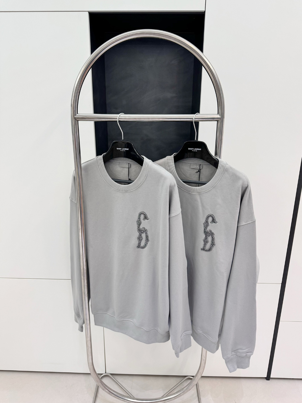 재킷 차콜 색상 이미지-S163L13