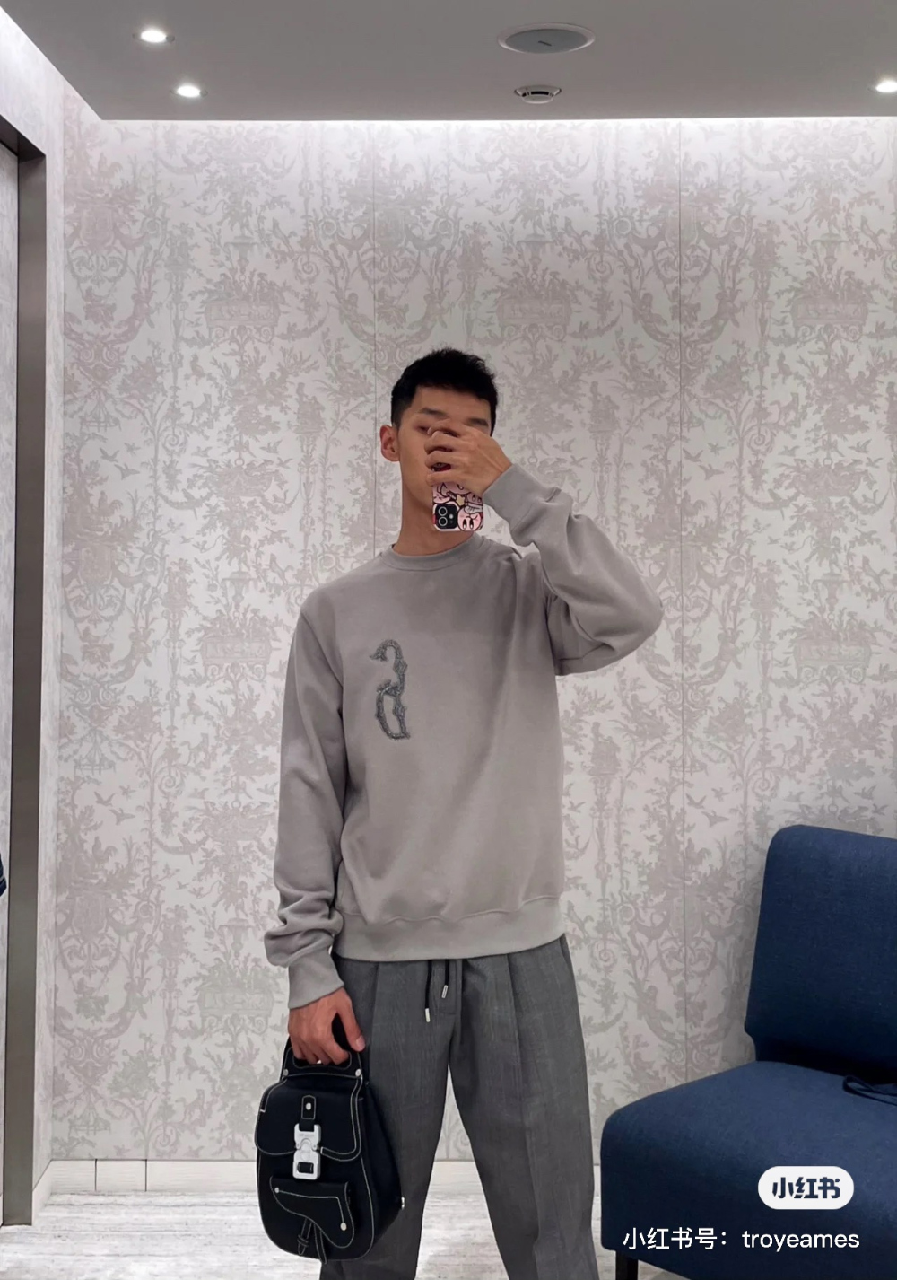 재킷 모델 착용 이미지-S163L8