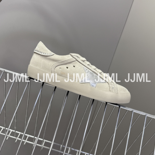 골든구스 슈퍼스타 스니커즈 크림 실버