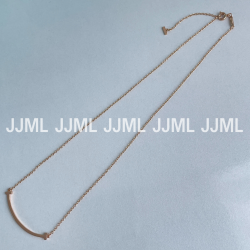 티파니 스마일 목걸이 스몰 로골