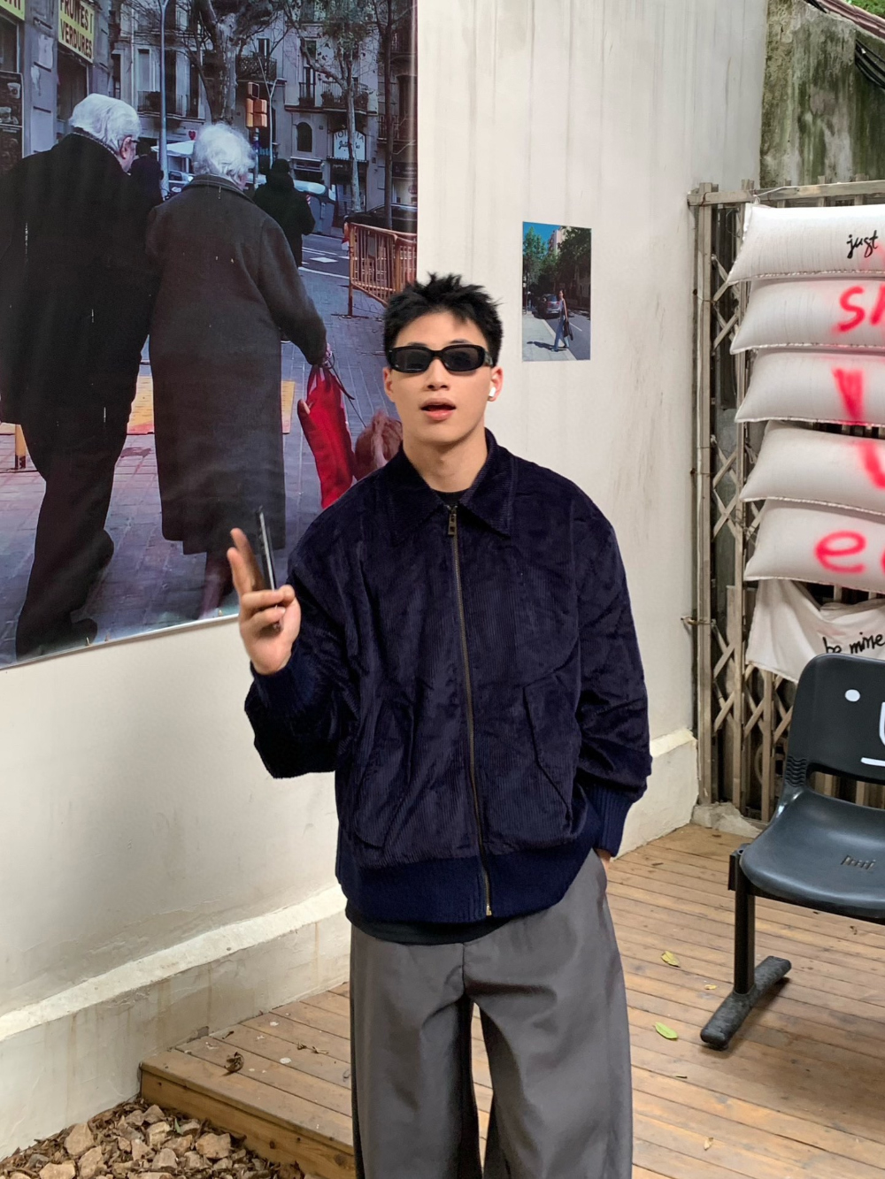 재킷 모델 착용 이미지-S165L10