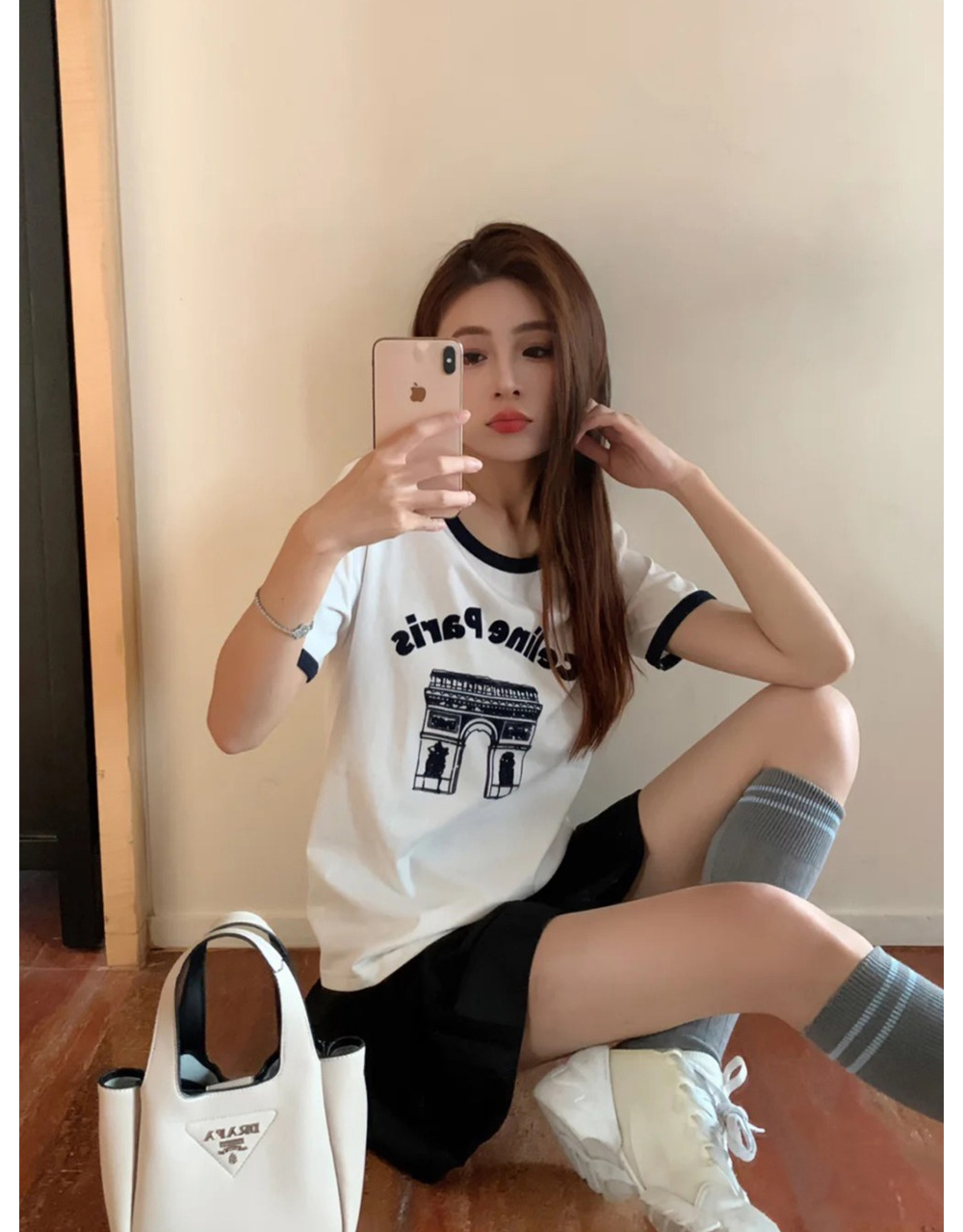 재킷 모델 착용 이미지-S165L11