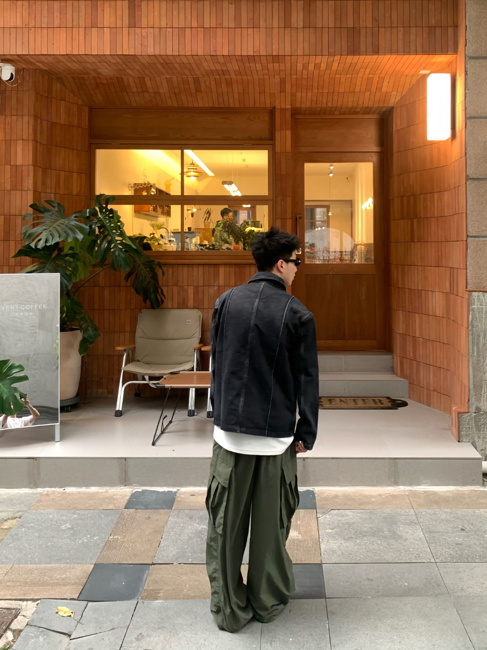 재킷 모델 착용 이미지-S287L8