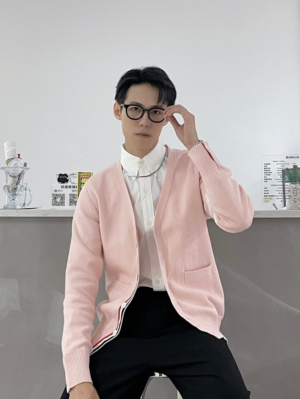 재킷 모델 착용 이미지-S928L5