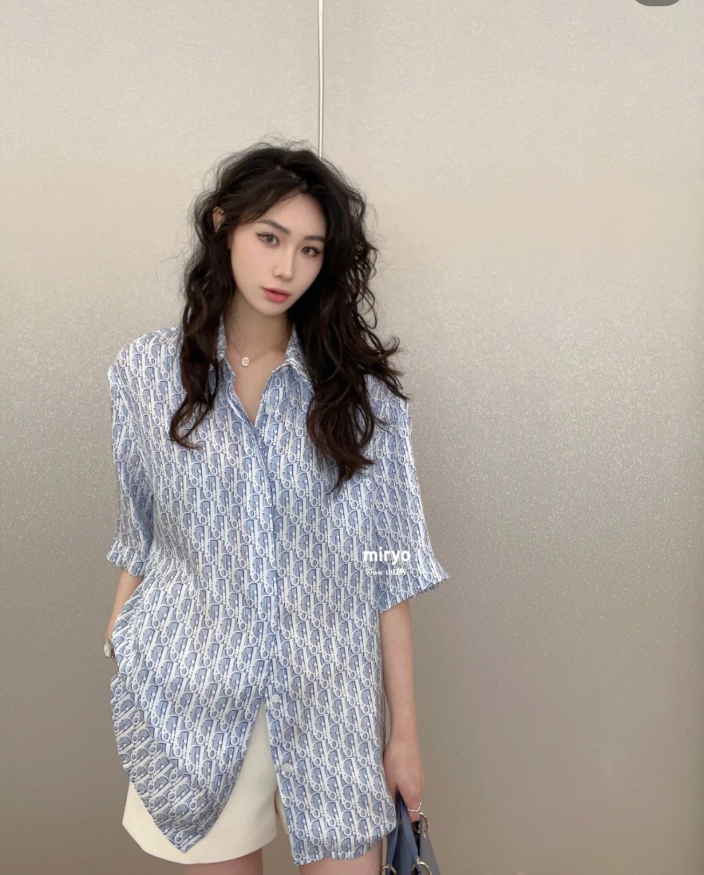 재킷 모델 착용 이미지-S163L7