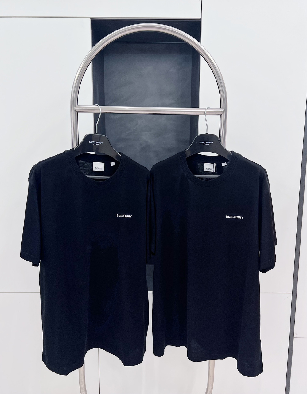 반팔 티셔츠 차콜 색상 이미지-S1144L19