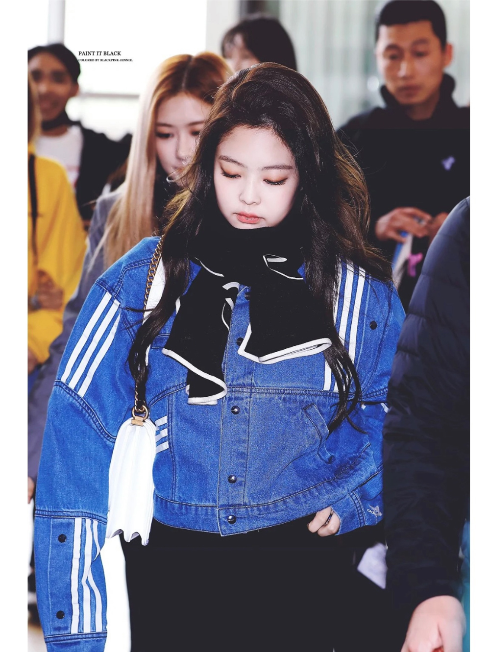 머플러 모델 착용 이미지-S54L6