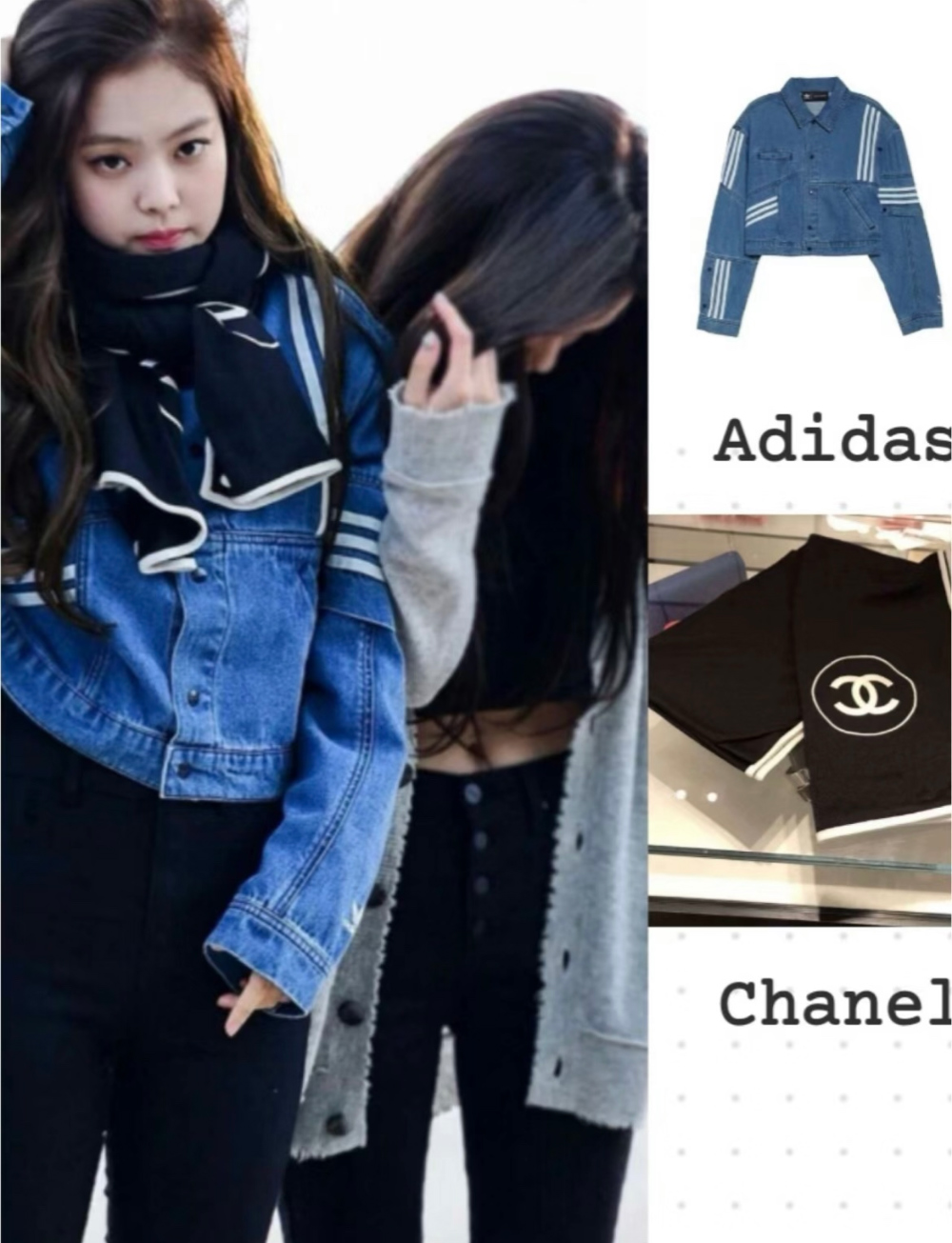 머플러 모델 착용 이미지-S54L9