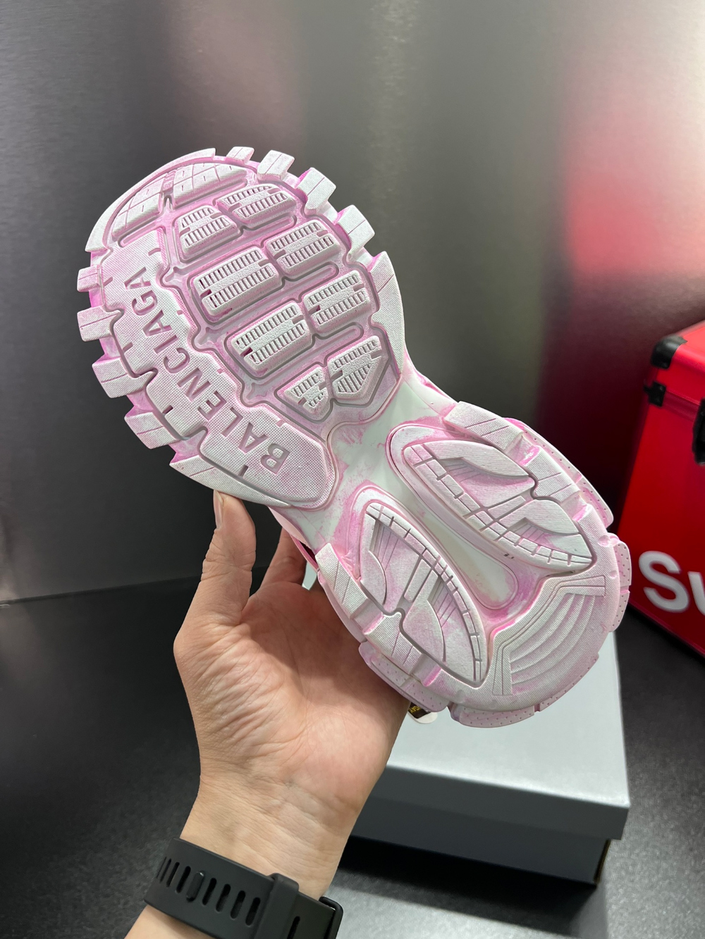 신발 모델 착용 이미지-S218L41